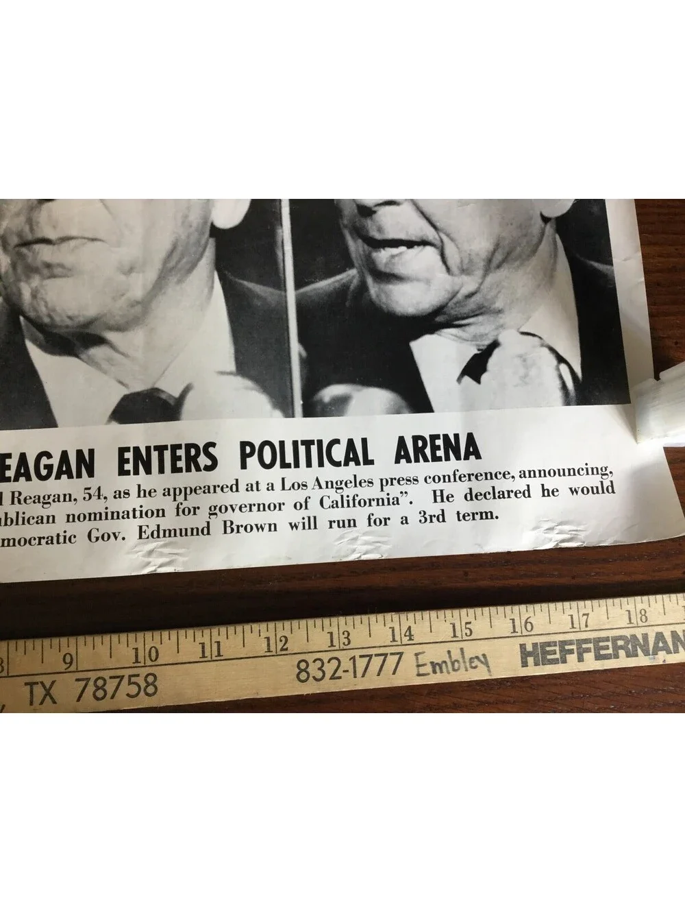 Illustrated Current News Ronald Reagan Enters Political Arena Actor President